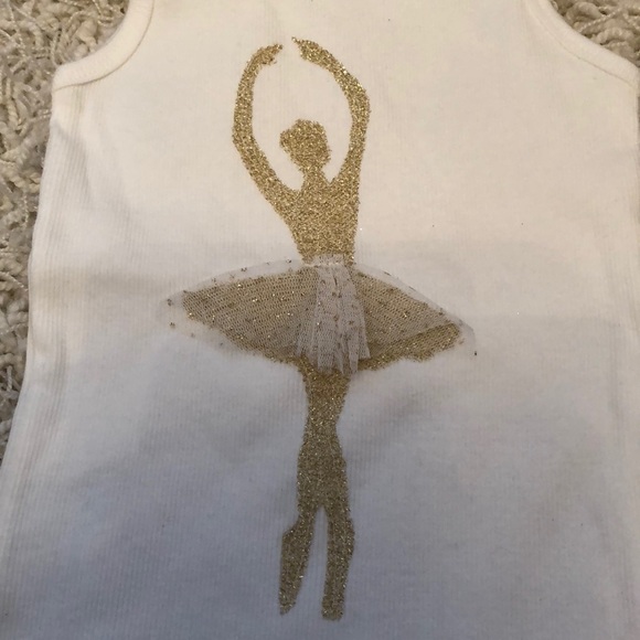 Tank with ballerina brand new never worn - Picture 3 of 4